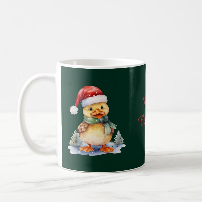 Christmas Duck Kaffeetasse (Links)