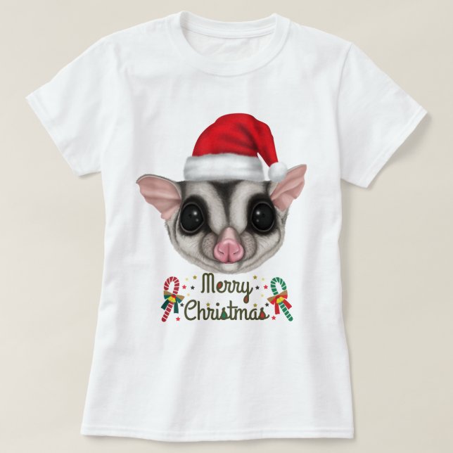 Christmas Edition Sugar Glider T-Shirt (Design vorne)