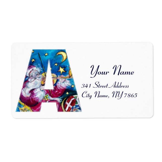 CHRISTMAS EIN SCHREIBEN / INSPIRIERTES SANTA-MONOG (Vorne)