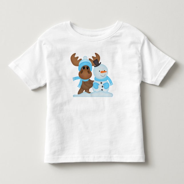 Christmas Elche Kleinkind T - Shirt (Vorderseite)