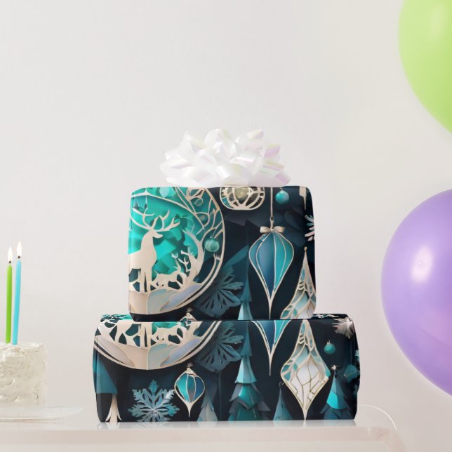 Christmas Elegance n22 Geschenkpapier (Partygeschenke)