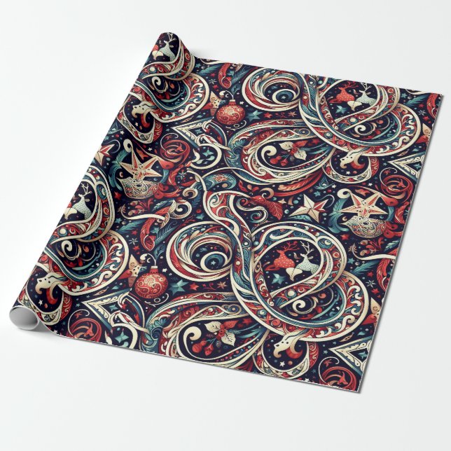 Christmas Elegance n26 Geschenkpapier (Ungerollt)