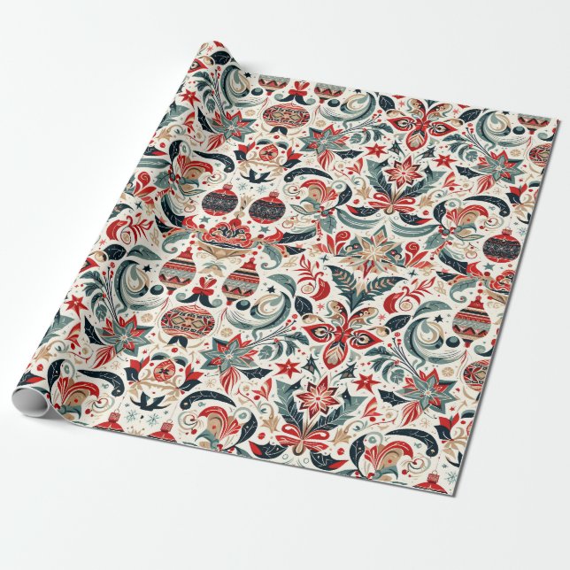 Christmas Elegance n28 Geschenkpapier (Ungerollt)