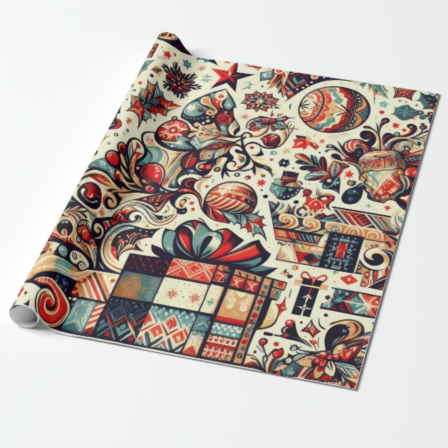 Christmas Elegance n29 Geschenkpapier (Ungerollt)