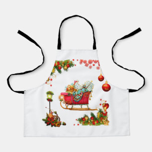 Christmas Elemente Schürze