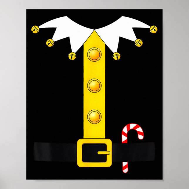 Christmas Elf Costume  Poster (Vorne)