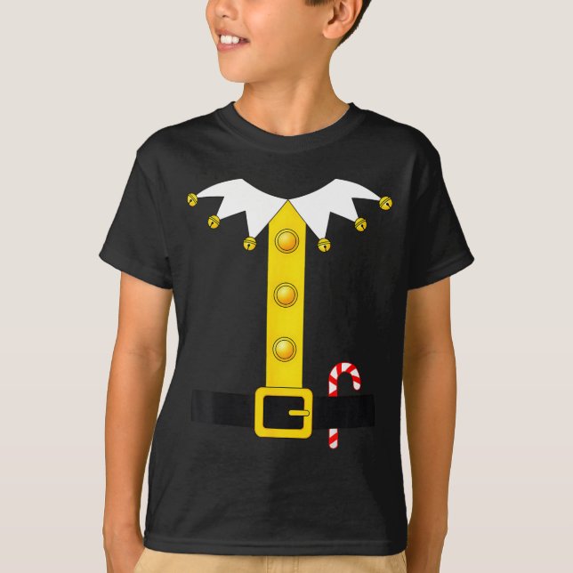 Christmas Elf Costume  T-Shirt (Vorderseite)