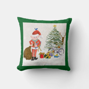 Christmas Elf Pillow Kissen