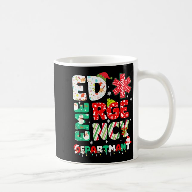 Christmas Emergency Room Er Rn Nurse Department He Kaffeetasse (Rechts)