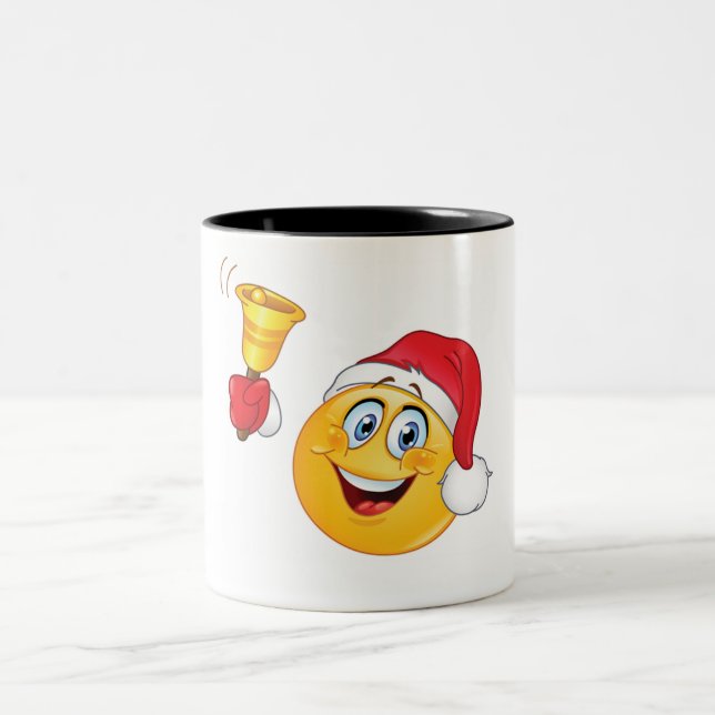 CHRISTMAS EMOJI (EMOTICON) TASSE (Mittel)