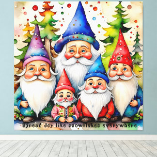 Christmas Empowering Quotes – Art Print Collection Leinwanddruck