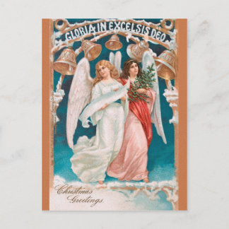CHRISTMAS Engel Postkarte