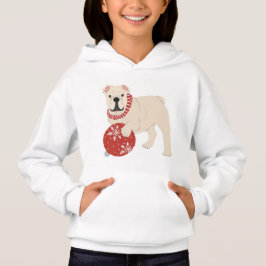 Christmas English Bulldog Hoodie
