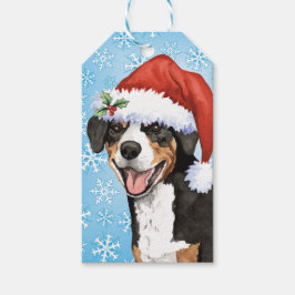 Christmas Entlebucher Geschenkanhänger