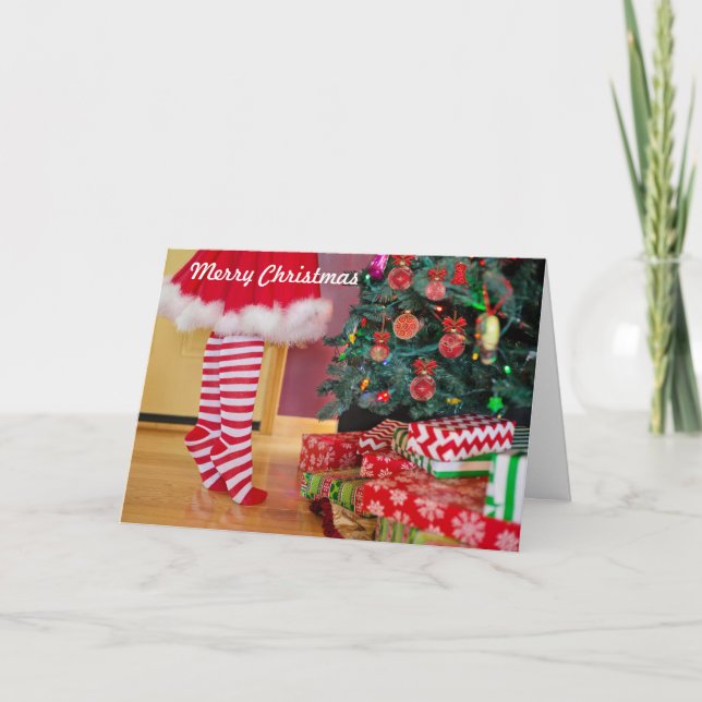 CHRISTMAS EVE MERRY CHRISTMAS CARD KARTE (Vorderseite)