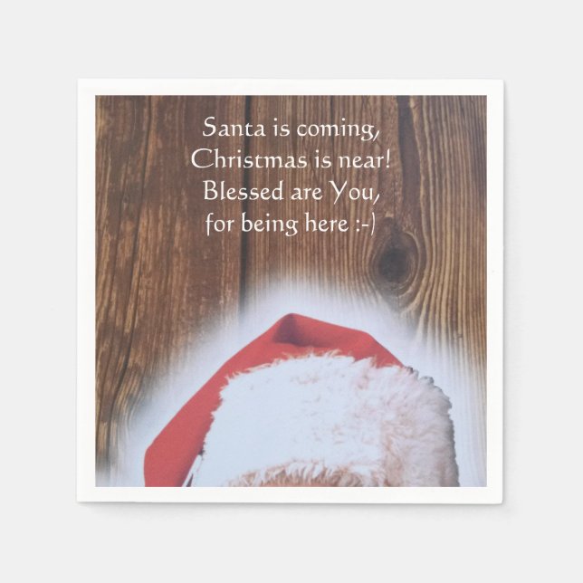 Christmas Eve Napkin Serviette (Vorderseite)