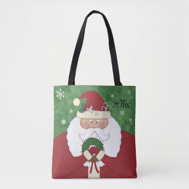 Christmas Eve Santa Monogram (Vorderseite)