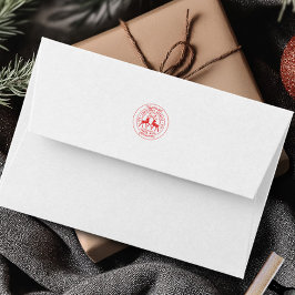 Christmas Express Red Classic Gummistempel