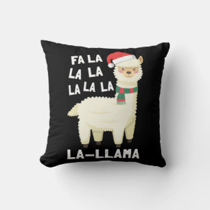 Christmas Fa La Llama Essential Kissen