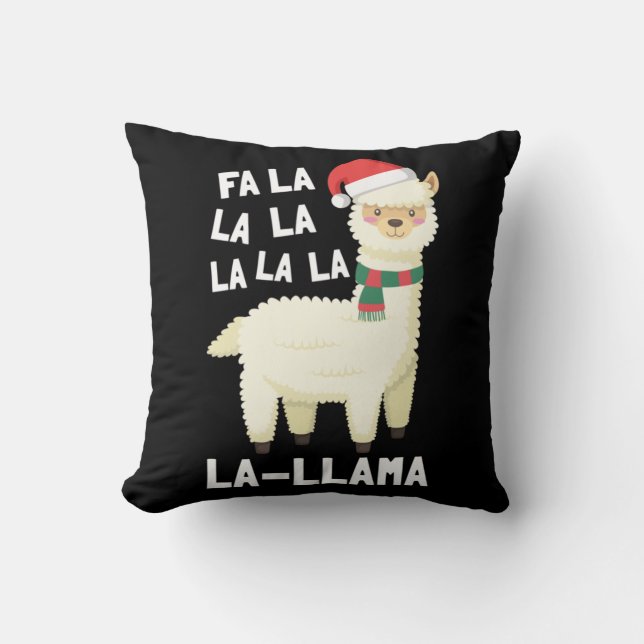 Christmas Fa La Llama Essential Kissen (Vorderseite)