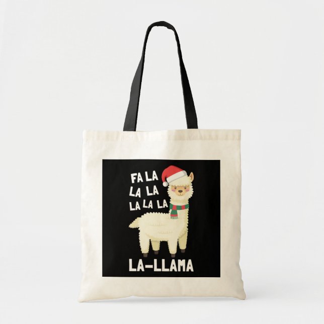 Christmas Fa La Llama Essential Tragetasche (Vorne)
