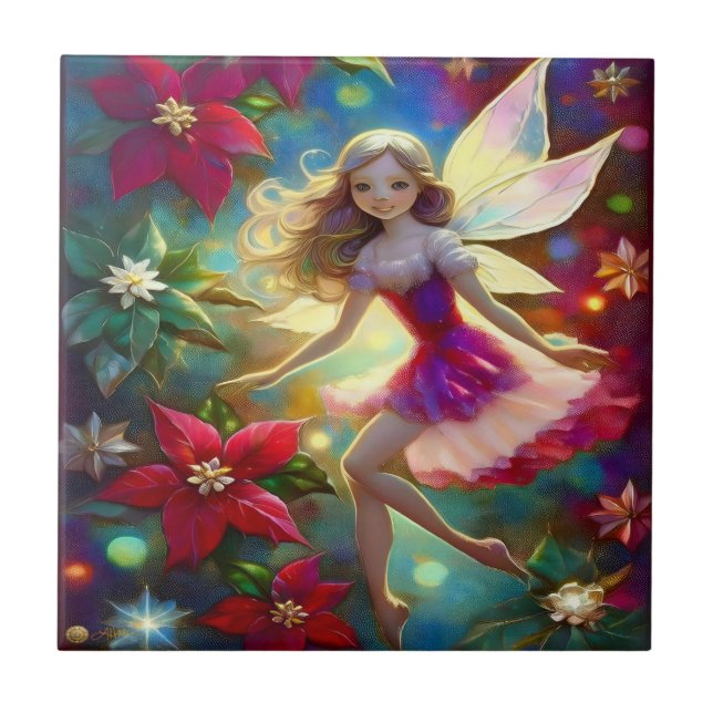 Christmas Fairy Collection - Ash Blonde Hair Fliese (Vorderseite)