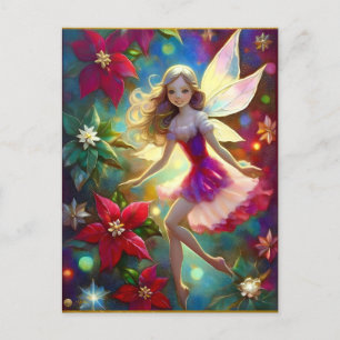 Christmas Fairy Collection - Ash Blonde Hair Postkarte