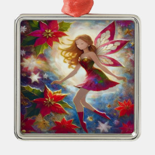 Christmas Fairy Collection - Ginger Hair Ornament Aus Metall