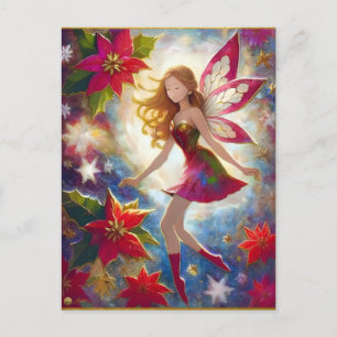 Christmas Fairy Collection - Ginger Hair Postkarte