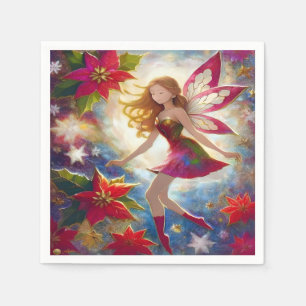 Christmas Fairy Collection - Ginger Hair Serviette