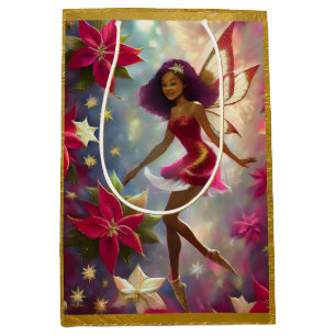 Christmas Fairy Collection Plum Tint Natural Hair Mittlere Geschenktüte