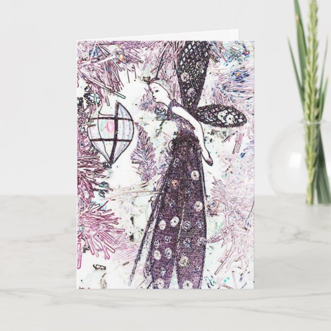 Christmas Fairy Feiertagskarte (Vorderseite)