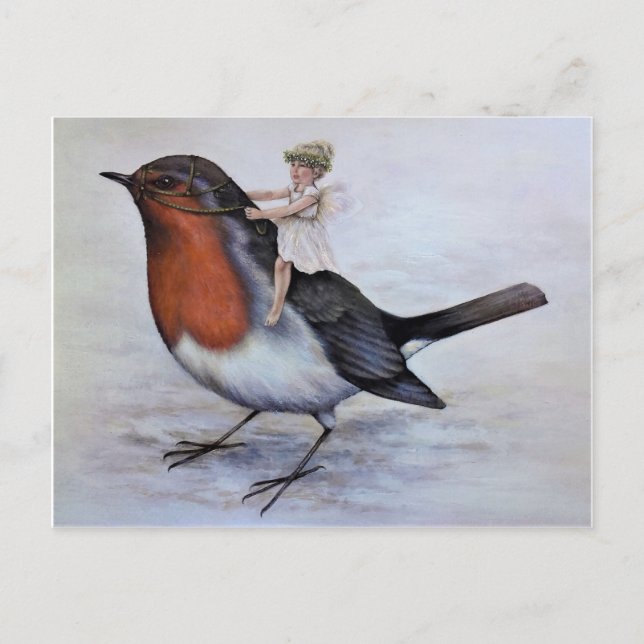 Christmas Fairy Feiertagspostkarte (Vorderseite)