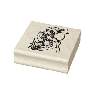 Christmas Fairy Gummistempel