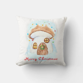 Christmas fairy house kissen