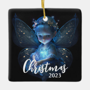 Christmas Fairy Keramikornament