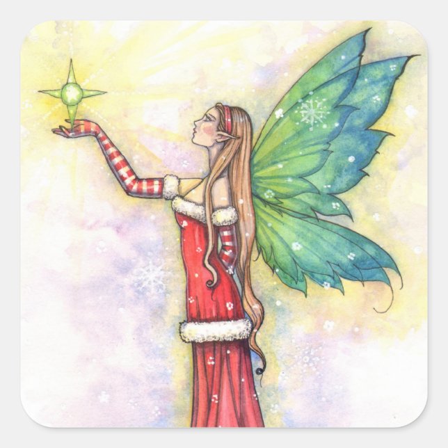 Christmas Fairy Stickers von Molly Harrison (Vorderseite)