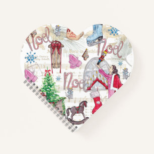 Christmas Fairy Tale Wasserfarbe Notizbuch