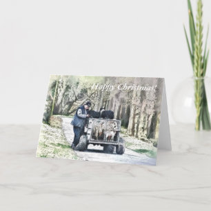 CHRISTMAS FARM LIFE FEIERTAGSKARTE