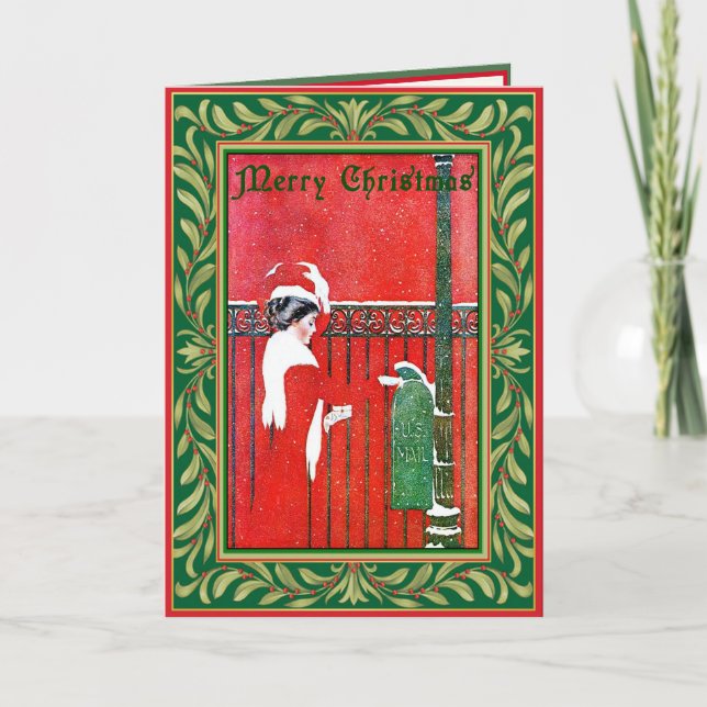 Christmas Feiertagskarte (Vorderseite)