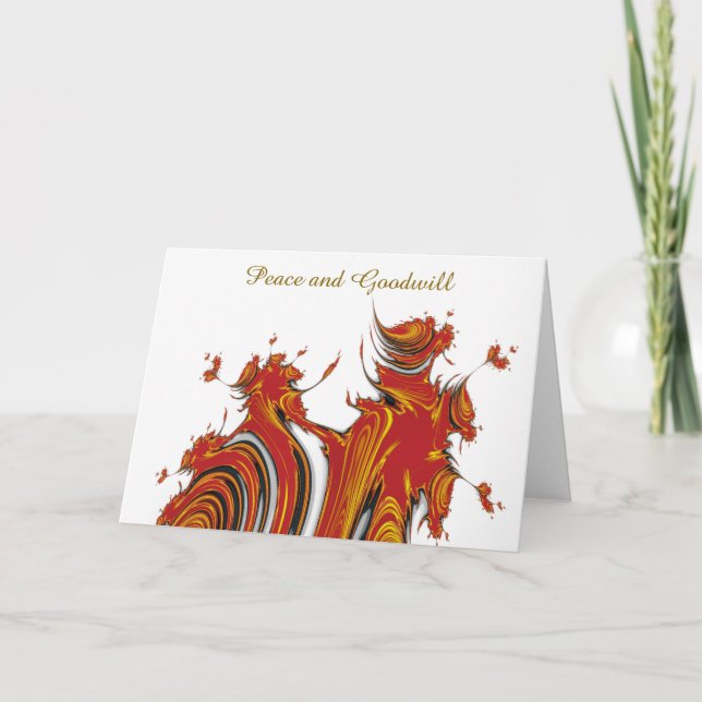 CHRISTMAS FEIERTAGSKARTE (Vorderseite)