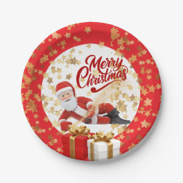 🎅Christmas Festive Holiday Decoration Ornament Pappteller