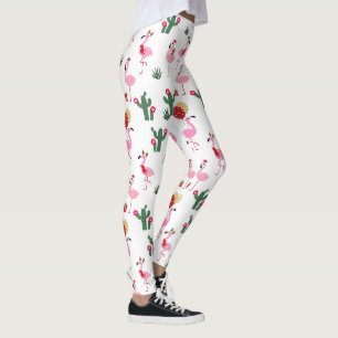 Christmas Flamingo Party   Urlaub Leggings