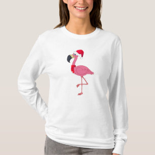 Christmas Flamingo T - Shirt
