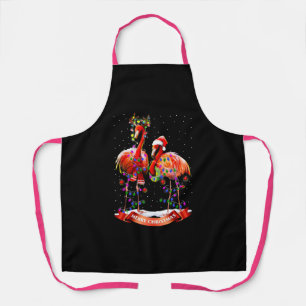 Christmas Flamingos Classic Schürze