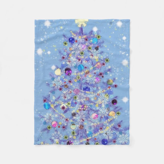 Christmas Fleece Blanket (Vorderseite)