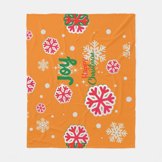 Christmas Fleece Blanket (Vorderseite)