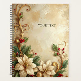 Christmas Floral Holiday Planner Planer