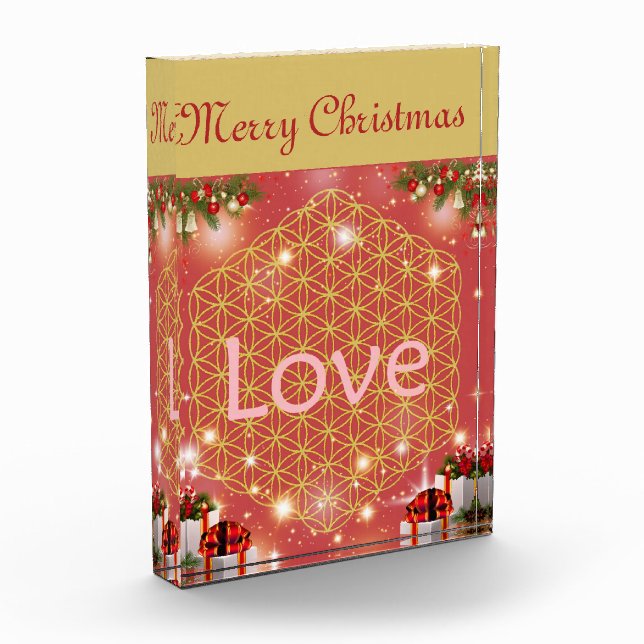Christmas flower of life gift love  fotoblock (Links)