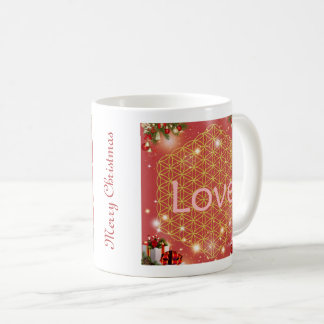 Christmas flower of life gift love  kaffeetasse